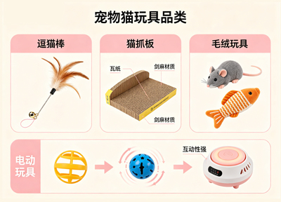 常见宠物猫玩具品类全解析：选对玩具，猫咪更快乐